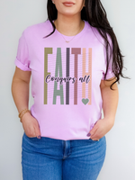 FAITH Conquers All 54954 DTF transfer