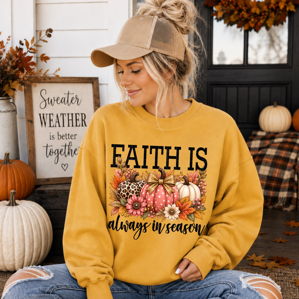 Faith is always in season (SDD) DTF Transfer