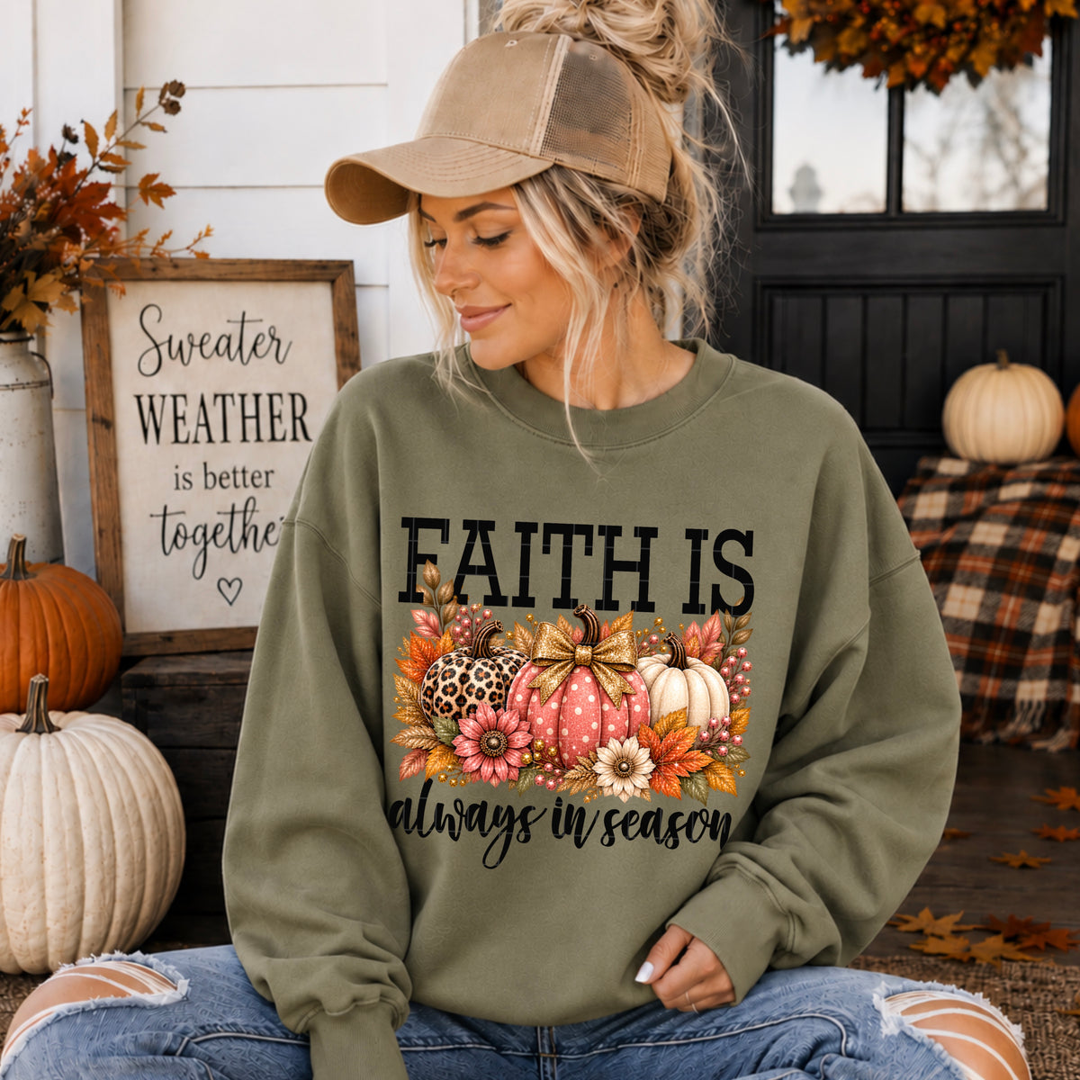 Faith is always in season (SDD) DTF Transfer