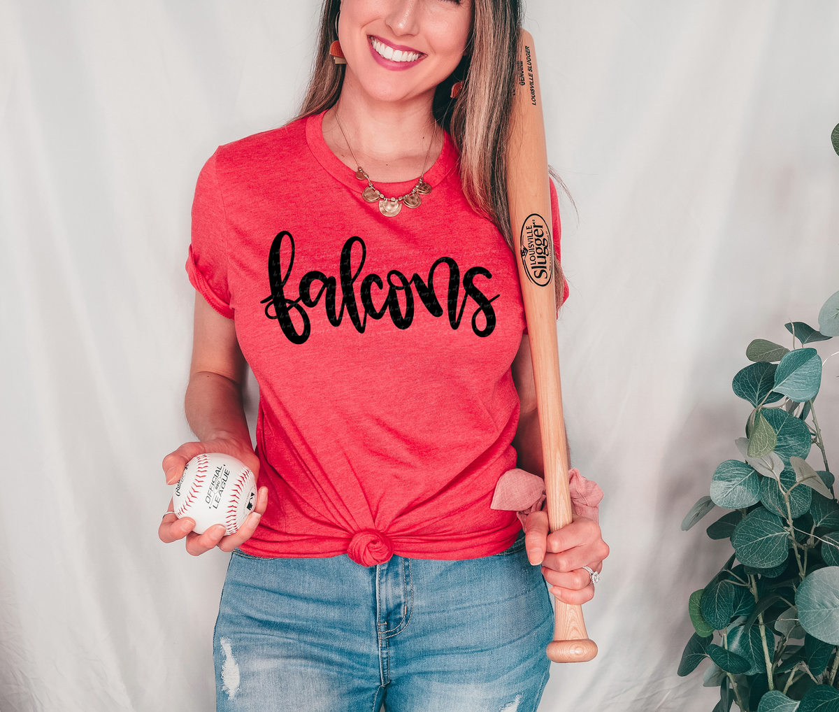 Falcons Hand Lettered 54050 DTF transfer