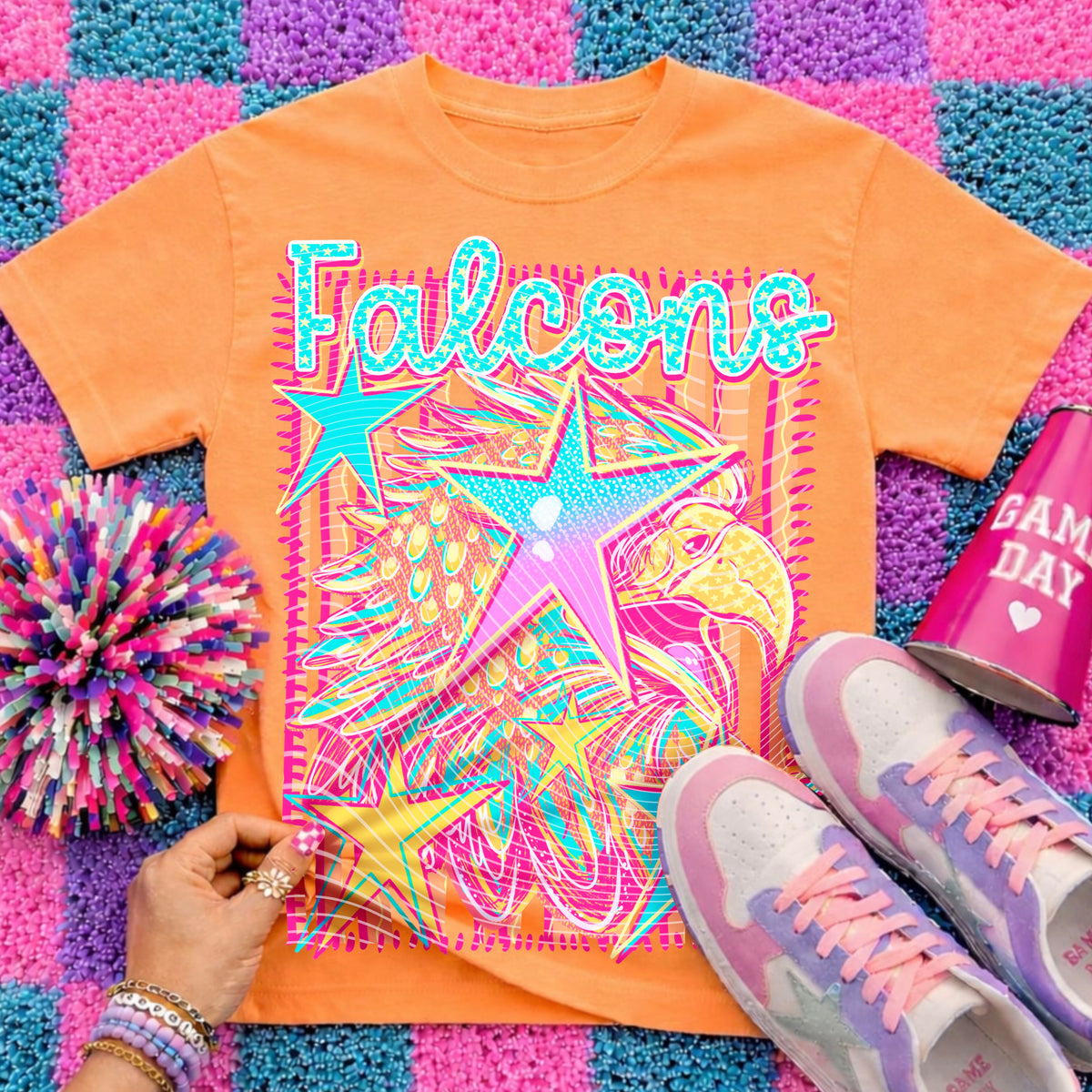 falcons 1 neon stars (agcm)