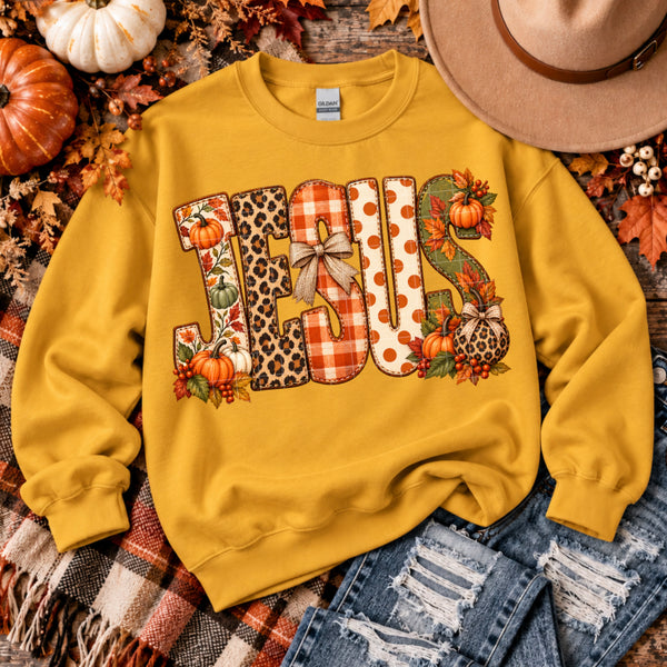 Jesus fall font (SDD) DTF Transfer