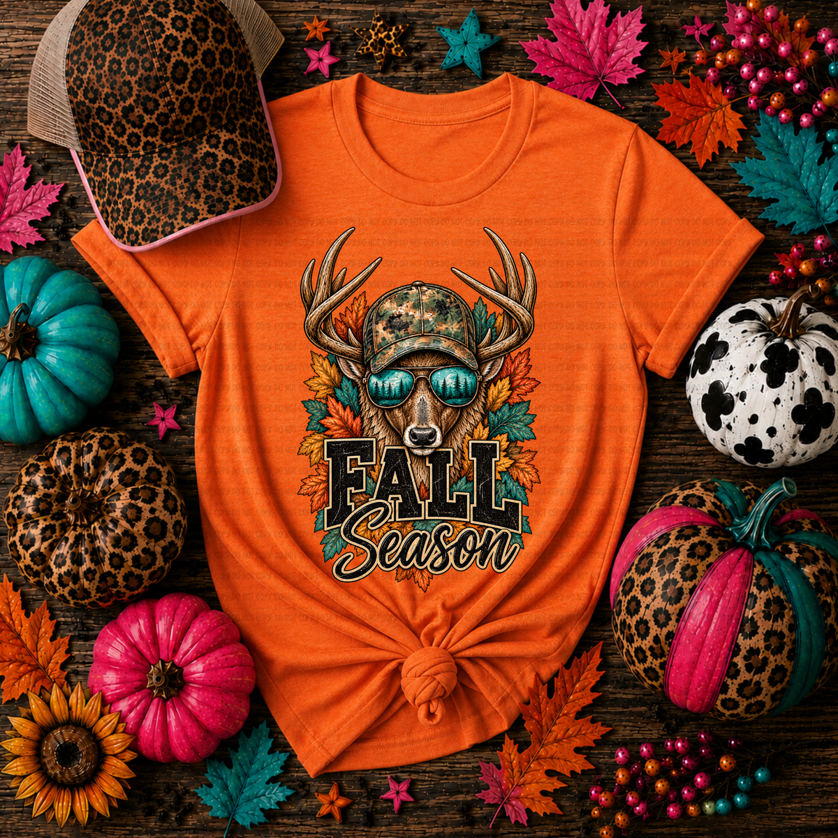 Fall Season Deer (Revel)DTF Transfer