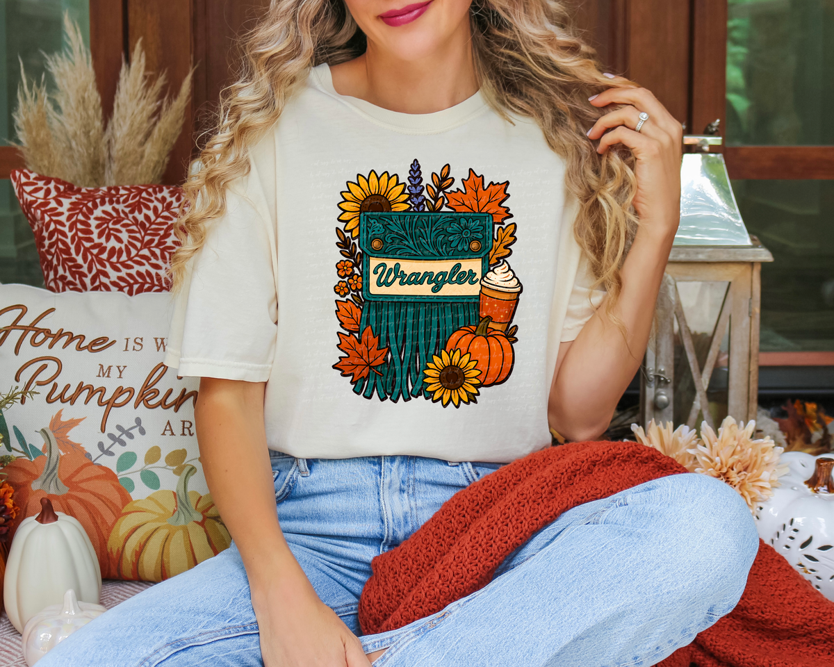 Fall Wrangler Fringe 111291 DTF transfer