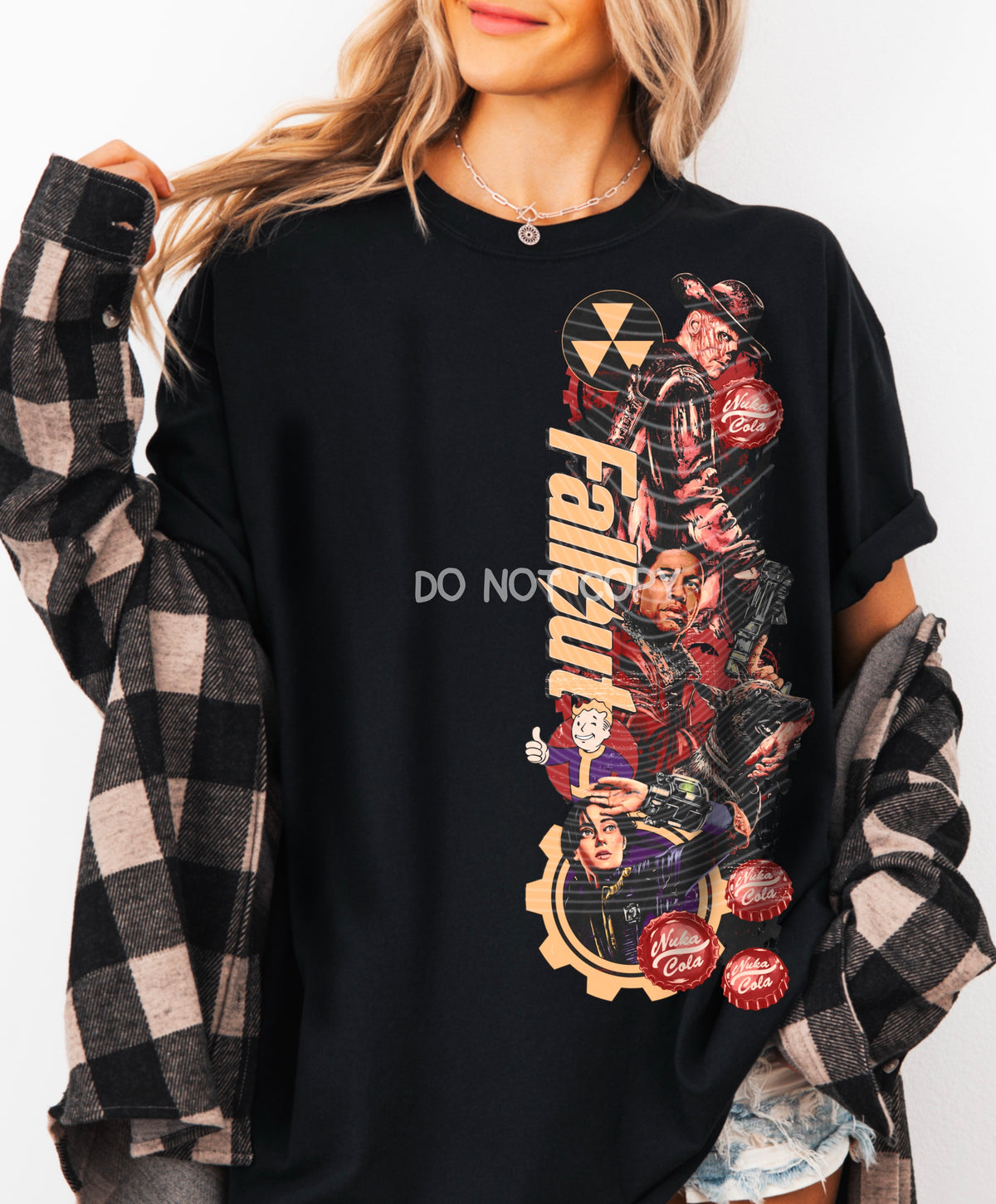 Fallout vertical (AG) DTF Transfer