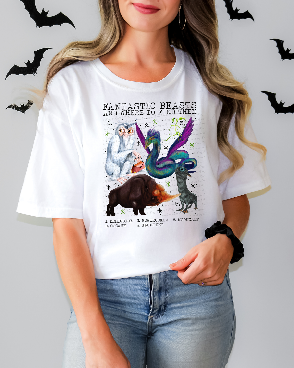 Fantastic beasts chart 115200 DTF Transfer