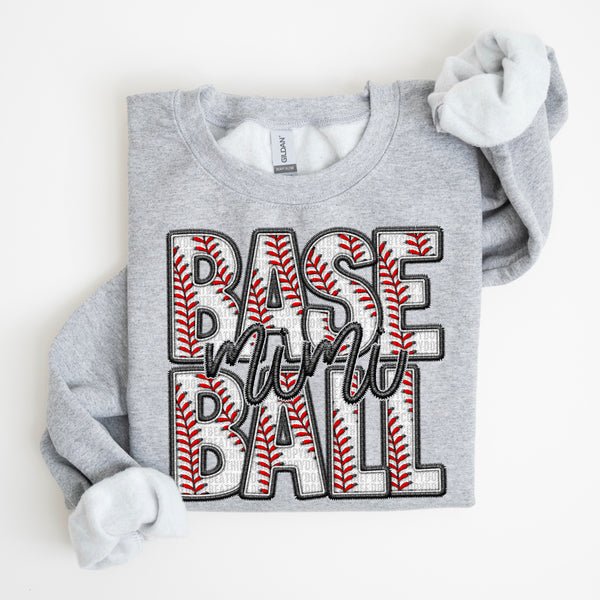 Faux Baseball MIMI (SDD) 72618 DTF Transfer