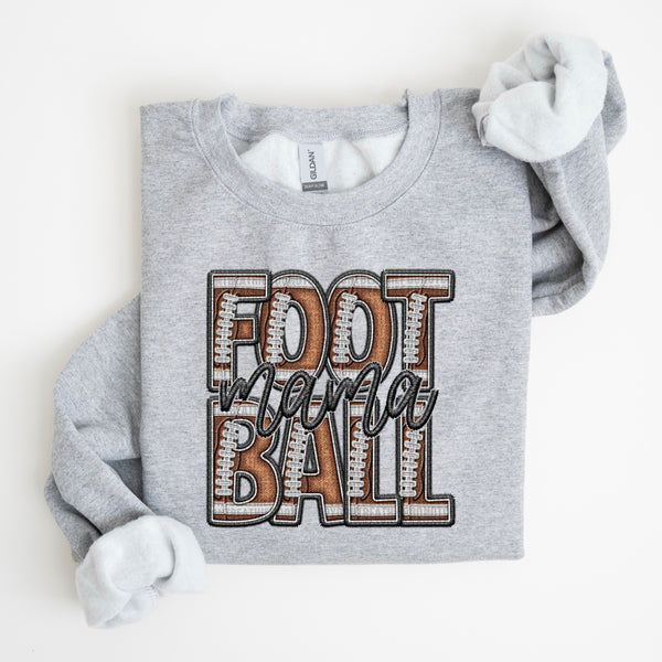 Faux Football Mama (SDD) 72705 DTF Transfer