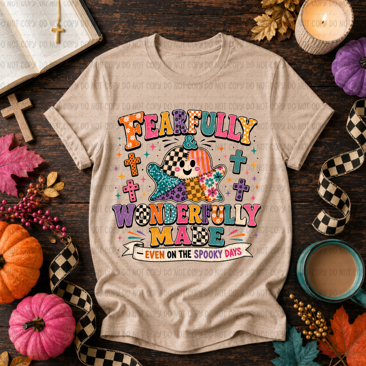 Fearfully and wonderfully made even on spooky days (Revel) DTF transfer