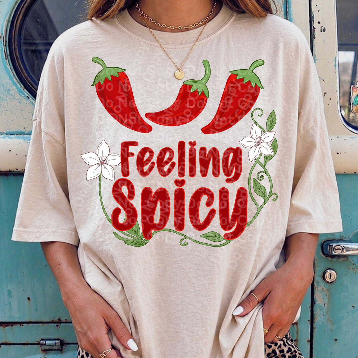 Feeling spicy peppers (Irene) DTF Transfer