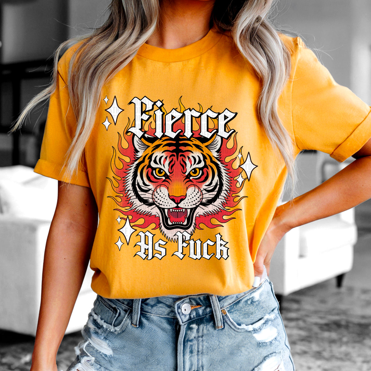 Fierce As Fuck 104511 DTF transfer