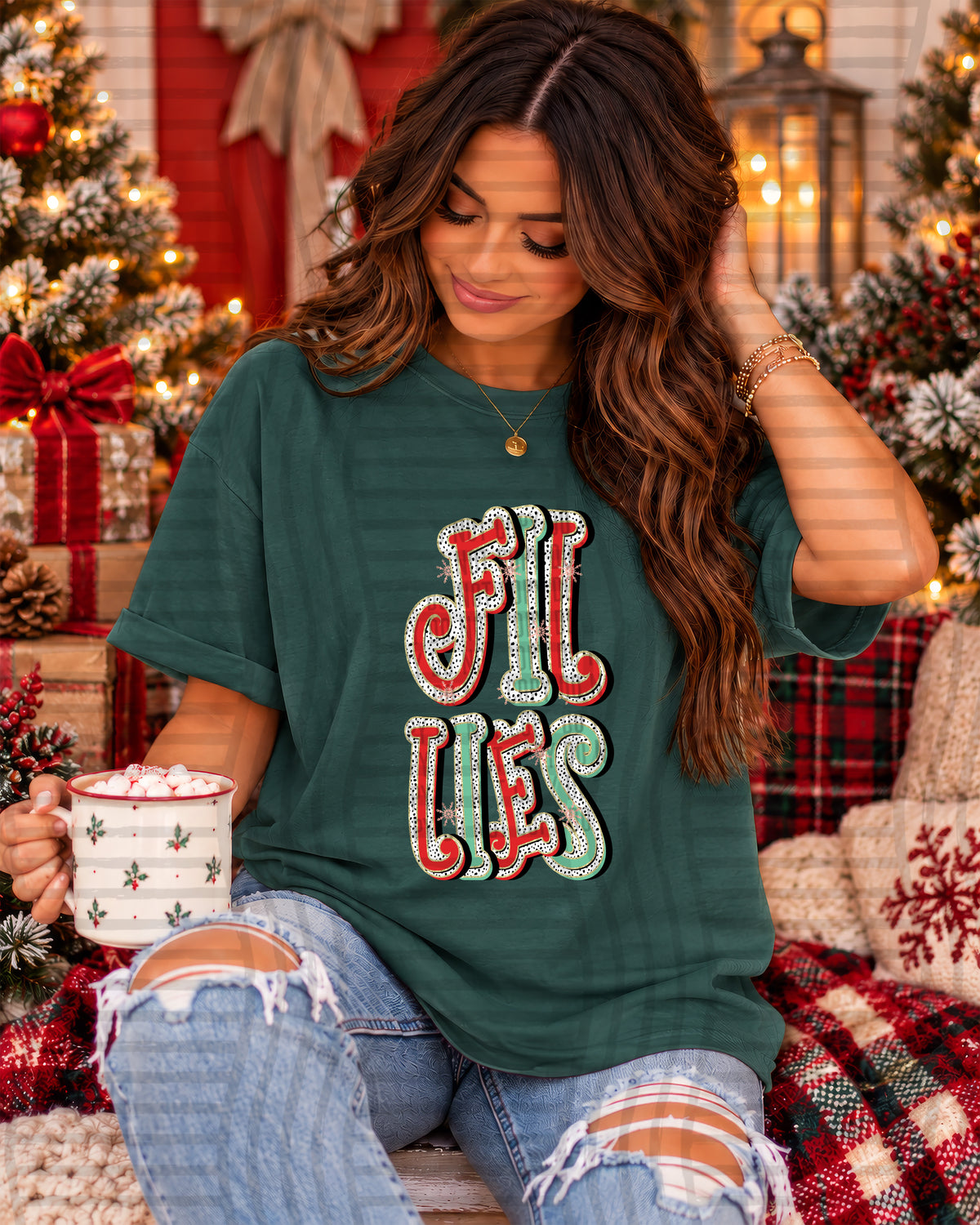 fillies merry dots (caplinger) DTF Transfer
