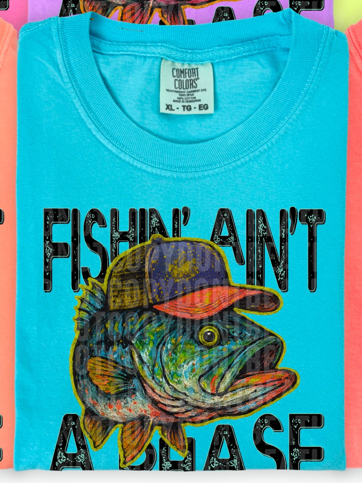 Fishin' ain't a phase (SDD) DTF transfer