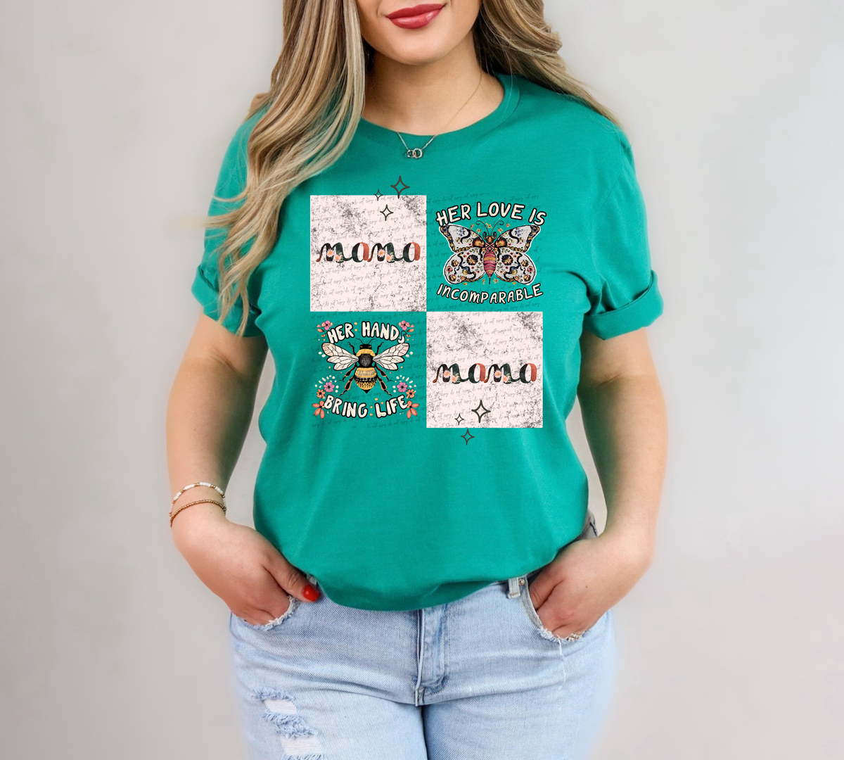 Floral Mama Collage 81284 DTF Transfer