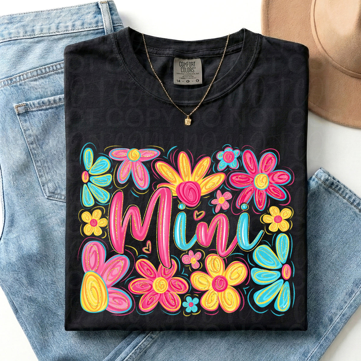 Mini (bright flowers) (UAC) DTF Transfer