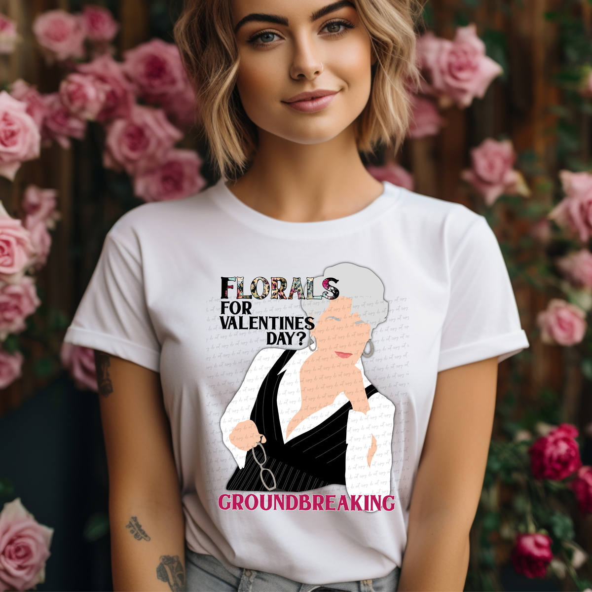 Florals for valentines 115201 DTF Transfer