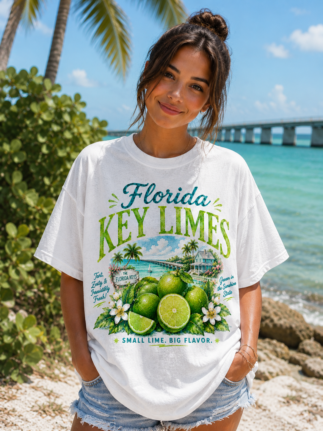 Florida key limes (Parker) DTF Transfer