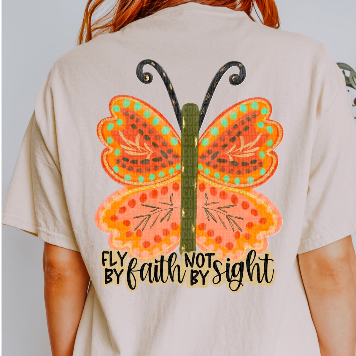 Fly By Faith Not By Sight *BACK ONLY* (SDD) DTF Transfer