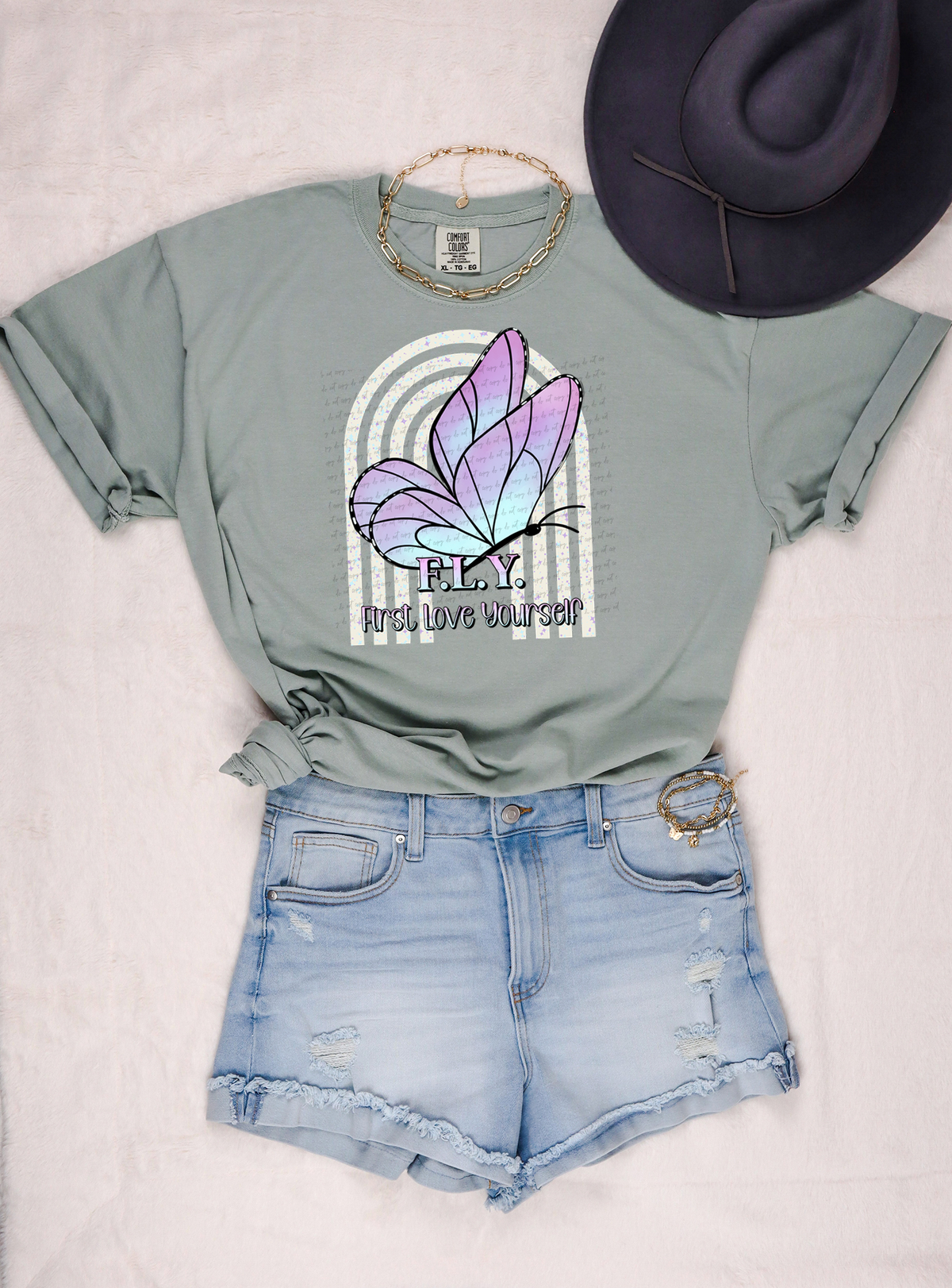 FLY First Love Yourself 74726 DTF Transfer