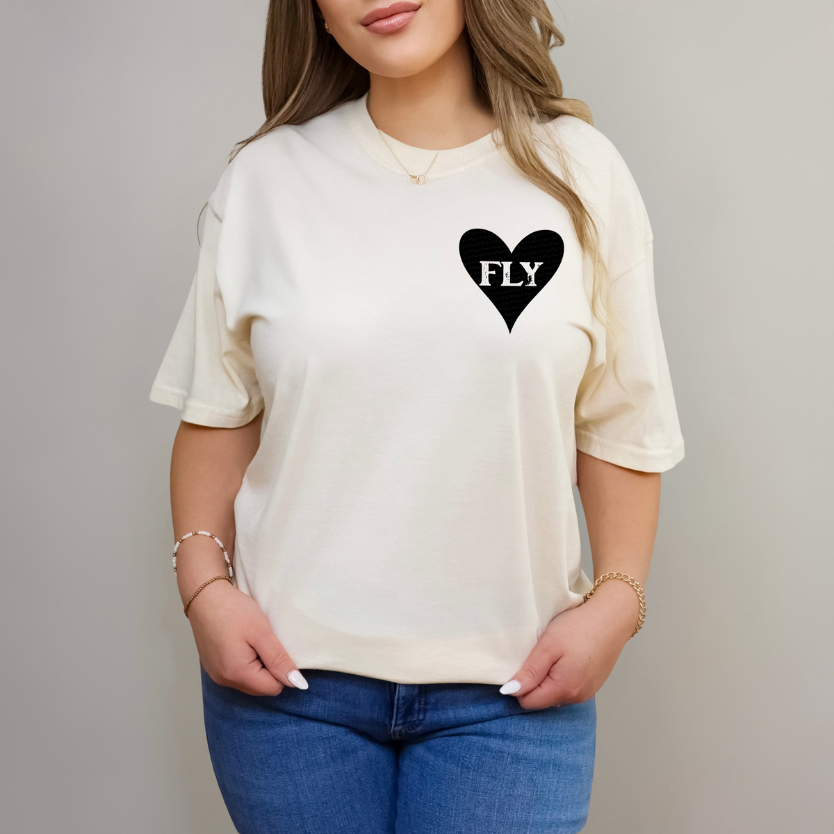 FLY First Love Yourself Pocket Print 117044 DTF Transfer