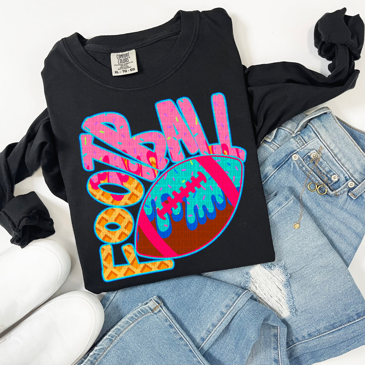 Football drip 103834 DTF transfer