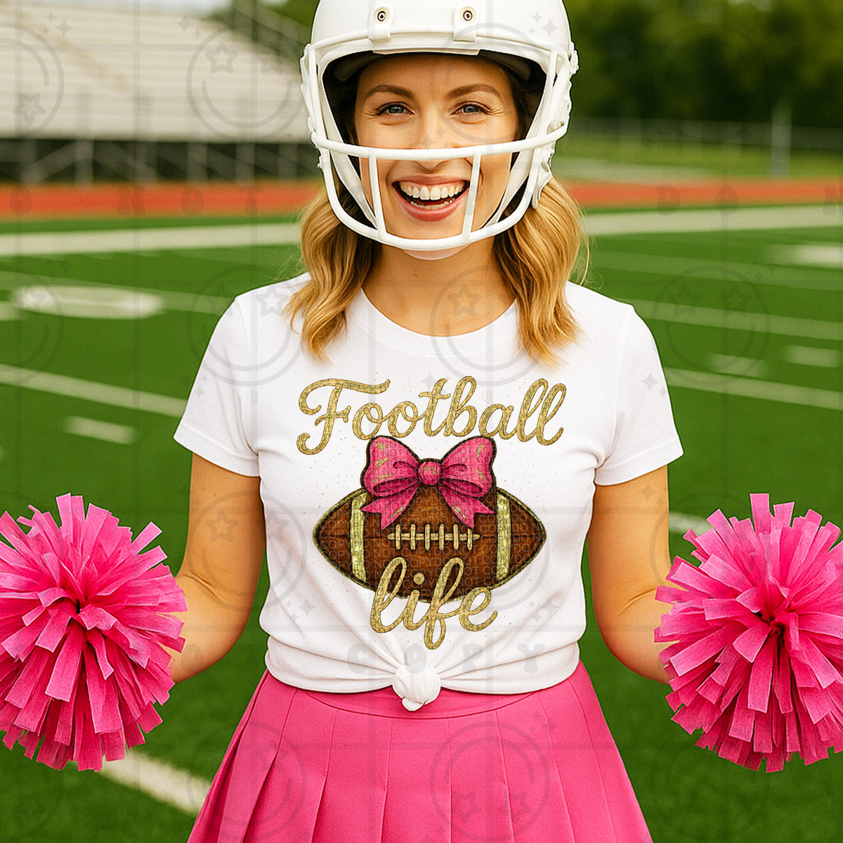 Football life bow (HW) 106921 DTF transfer