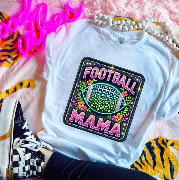 Football Mama Floral 46236 DTF transfer