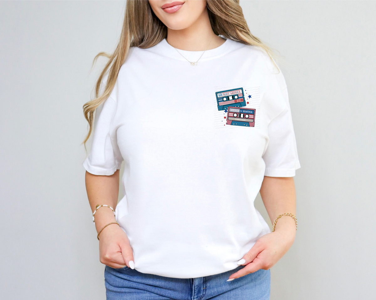 Fourth Of July Anthems Pocket Print 117673 DTF transfer