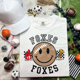 Foxes football smiley HW 45702 DTF transfer