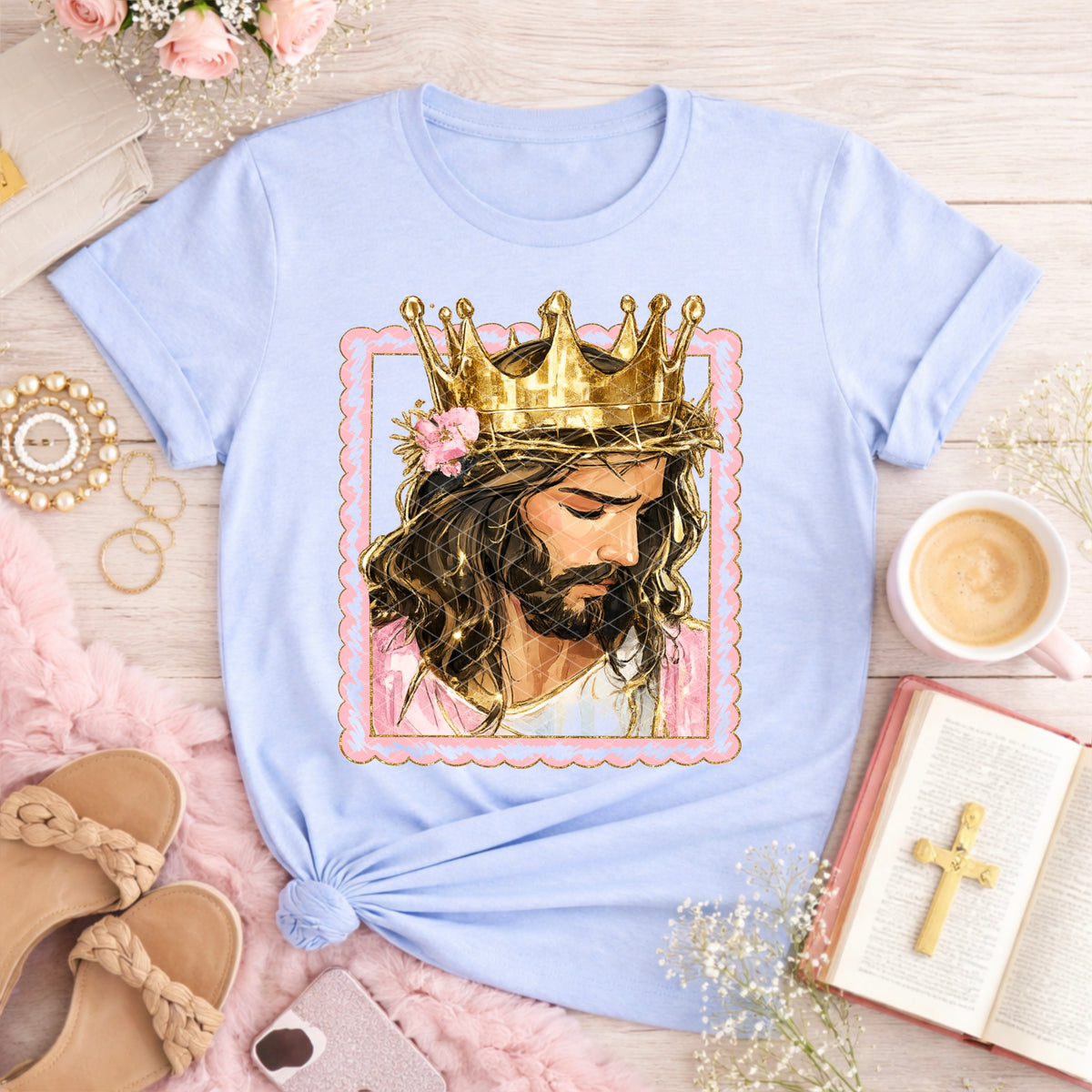 Framed Jesus (SDD) DTF Transfer