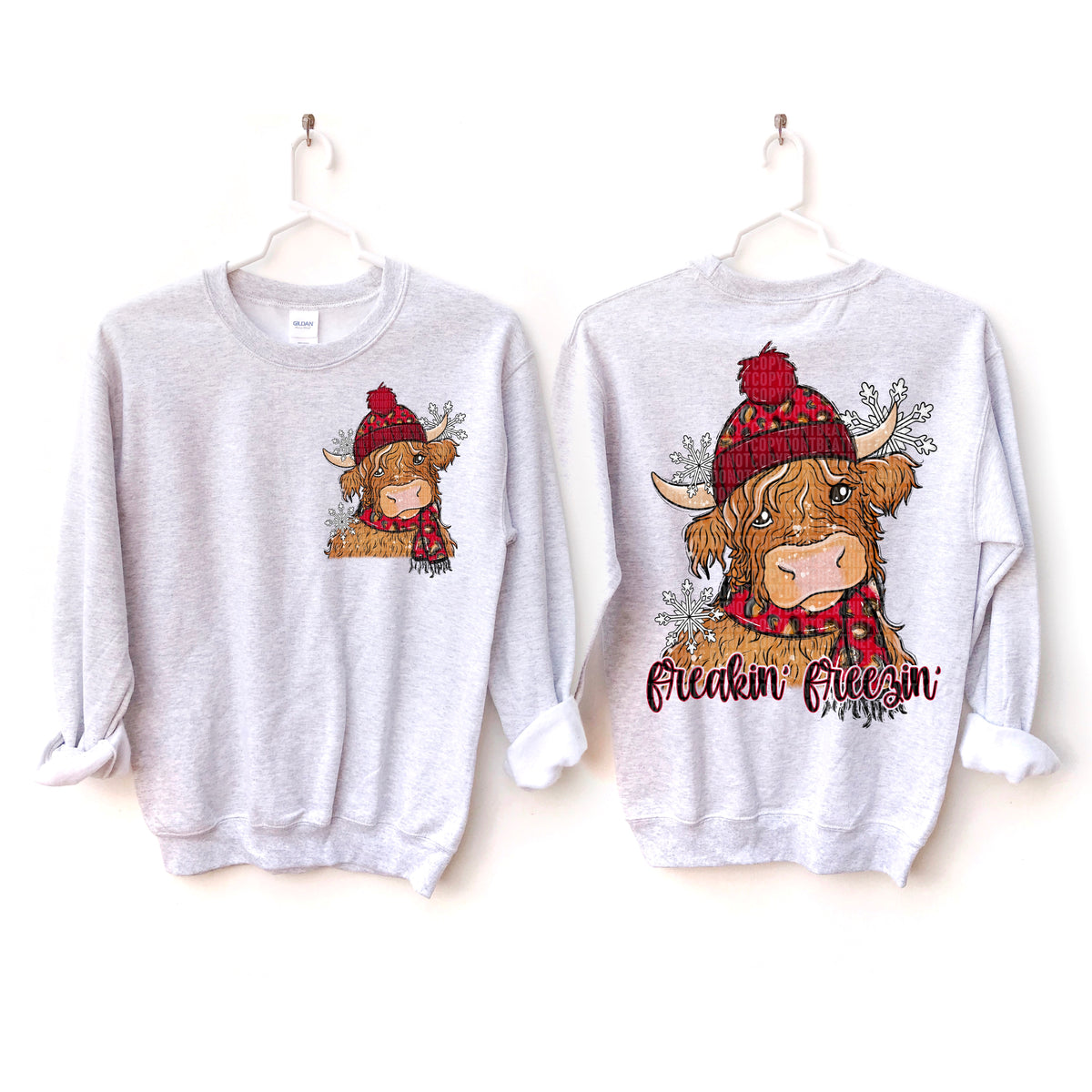 Freakin Freezin Leopard (SDD) DTF Transfer