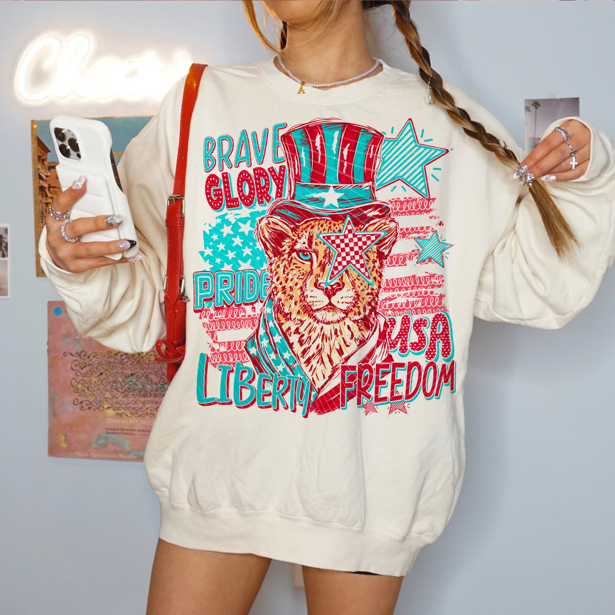 Liberty freedom (AG) DTF Transfer