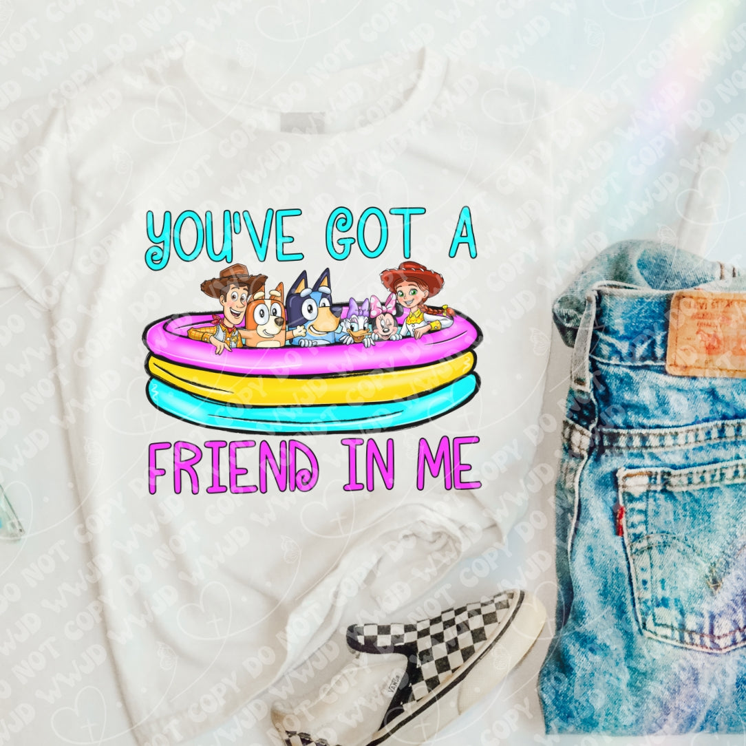 Friend in me (Vehement) DTF Transfer