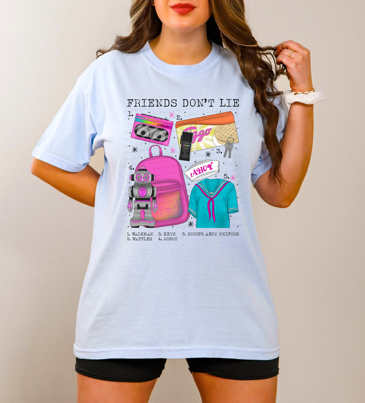 Friends Don't Lie Chart 115308 DTF transfer