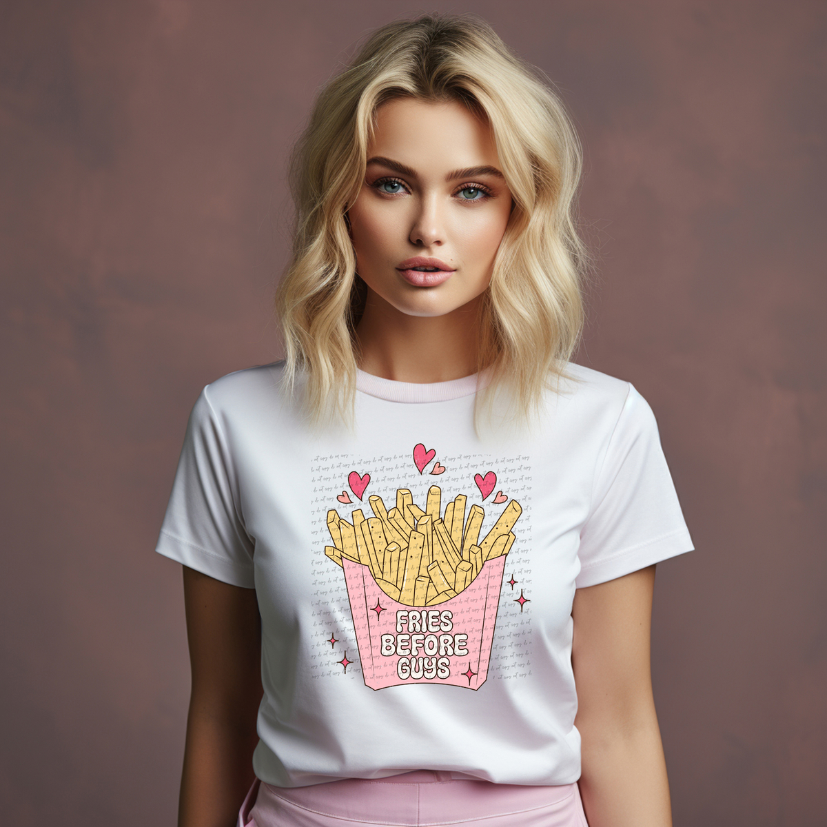 Fries Before Guys 71670 DTF Transfer