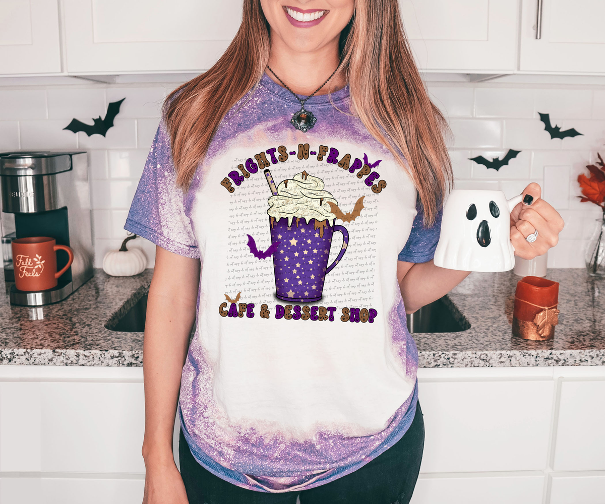 Frights N Frappes Cafe & Dessert Shop 51424 DTF transfer