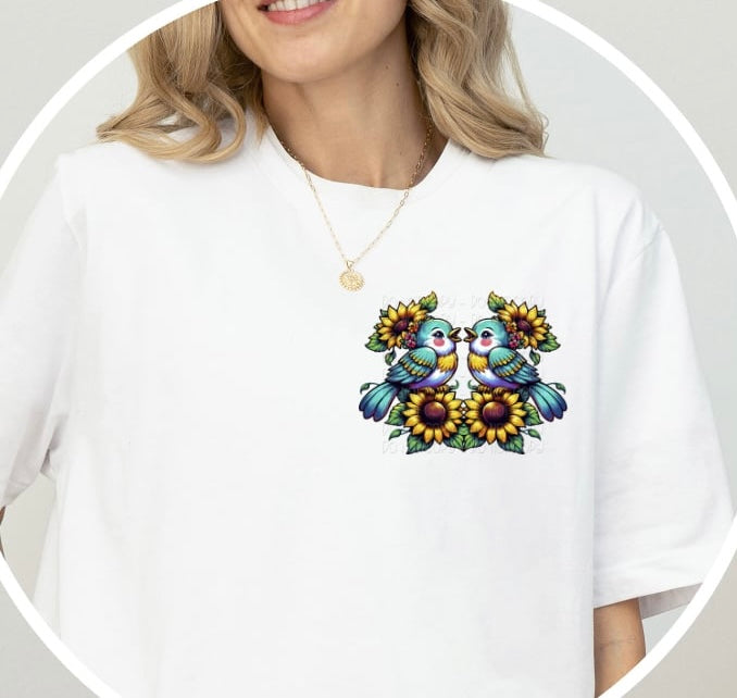 Singing birds 33475 DTF transfer