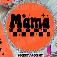 Mama pocket (HW) 33156 DTF transfer