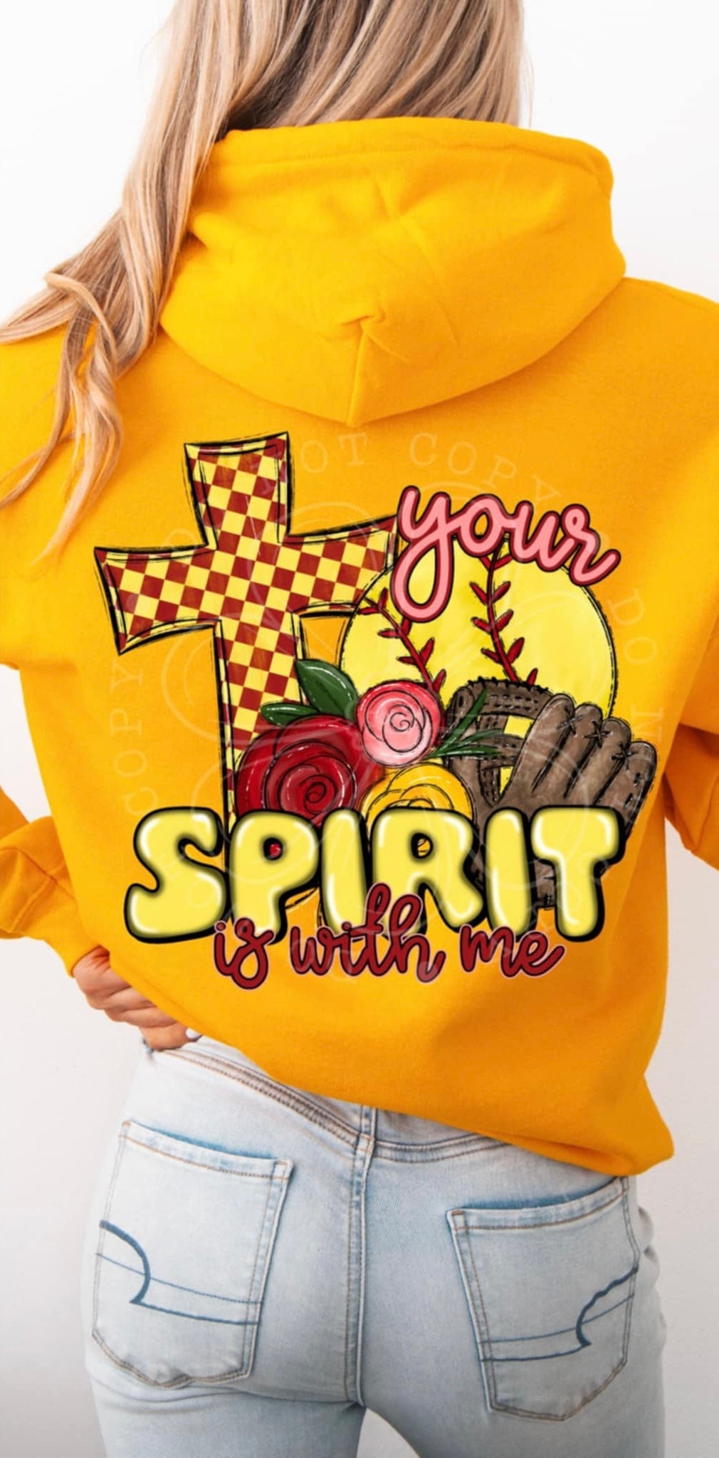 Your spirit is with me 85687 DTF transfer