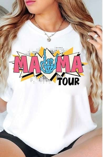 Mama tour comic style 27883 DTF transfer