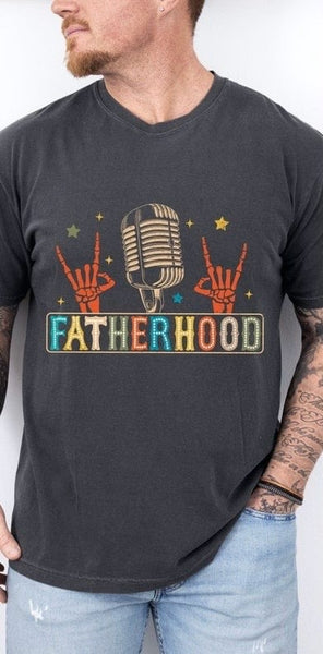 Fatherhood microphone FRONT 37710 DTF transfer