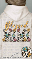 Blessed mimi leopard floral 19254 DTF TRANSFER