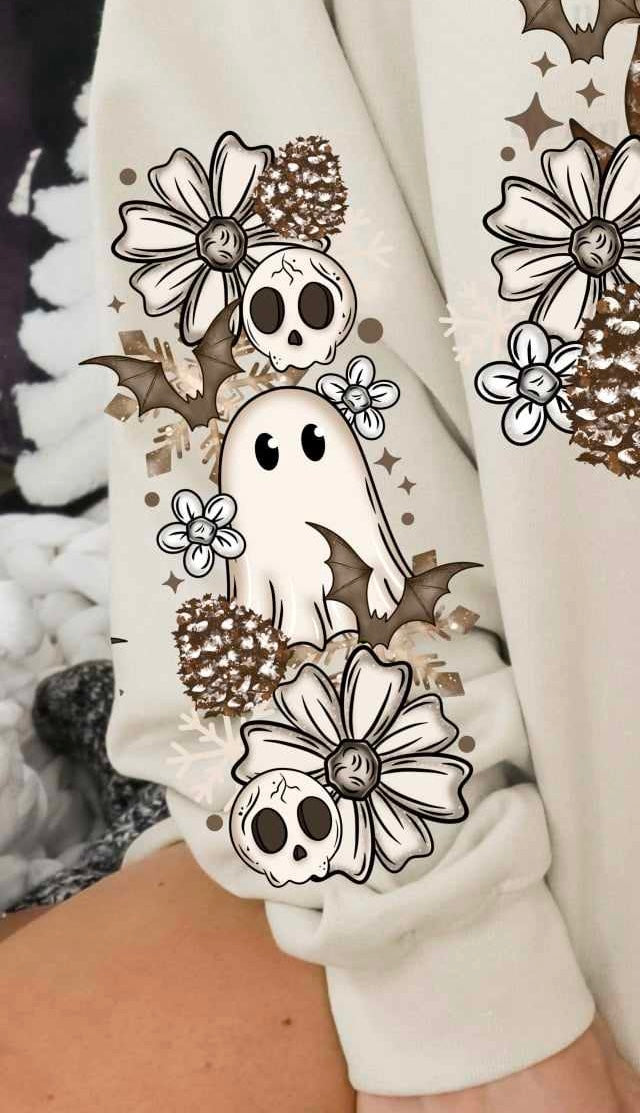 Celestial ghost sleeve (CSC) 62400 DTF transfer