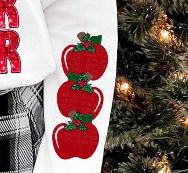 Stacked apples SLEEVE 15010 DTF Transfer