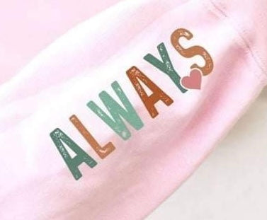 Always grunge SLEEVE 20406 DTF transfer