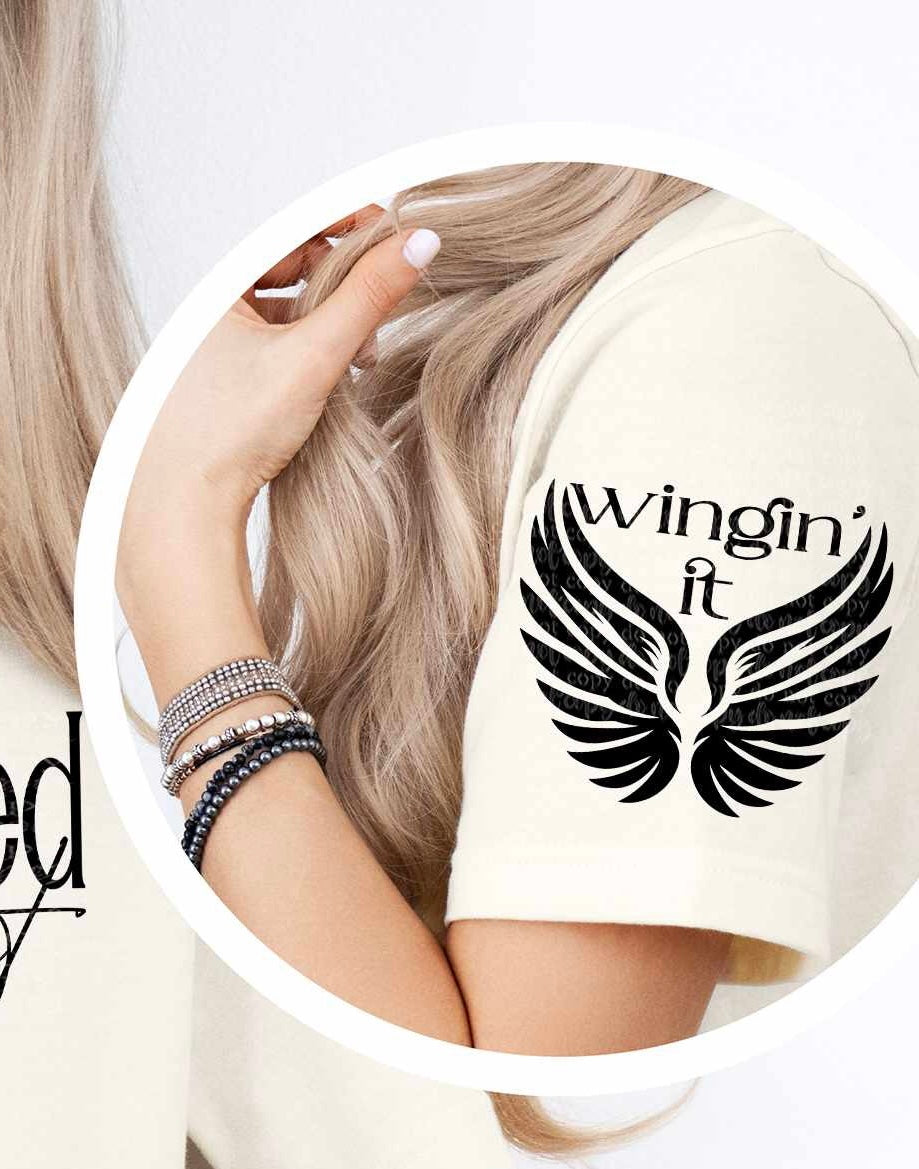 Wingin it pocket (TTD) 73612 DTF transfer
