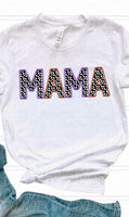 Mama dot filled embroidery (CITY) 37165 DTF transfer