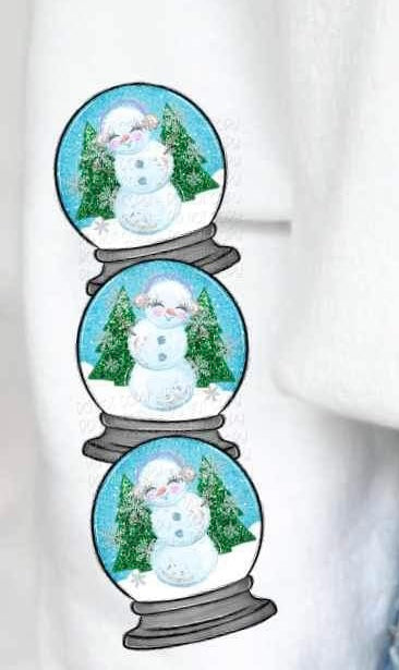 Snowglobes SLEEVE 15188 DTF Transfer