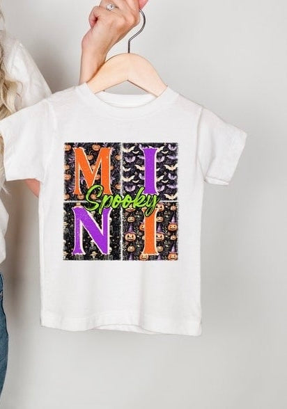 Spooky mini black blocks 37652 DTF transfer