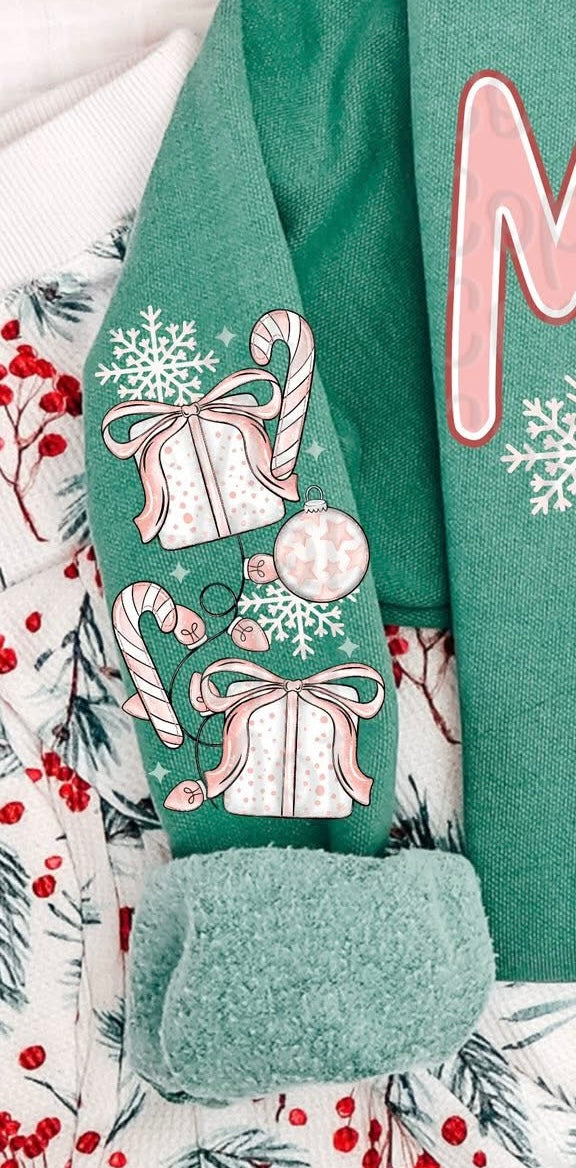 Merry Christmas Doll SLEEVE (Virgo) DTF Transfer